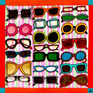 Lenço Glasses