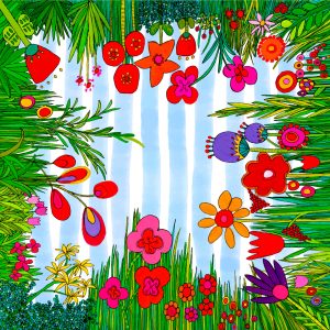 Lenço Primavera